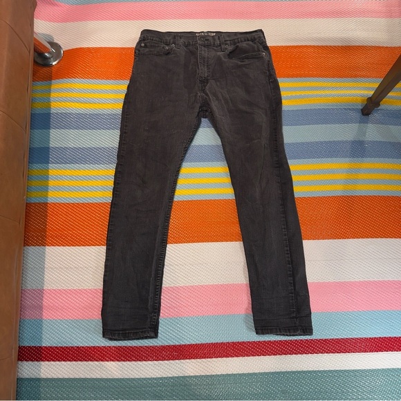 Signature by Levi Strauss S37 Black Slim Jeans Men’s Size 36 x 30 - Picture 1 of 6